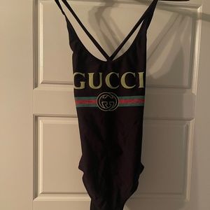New NEVER USED sparkly GUCCI SWIMSUIT 😍